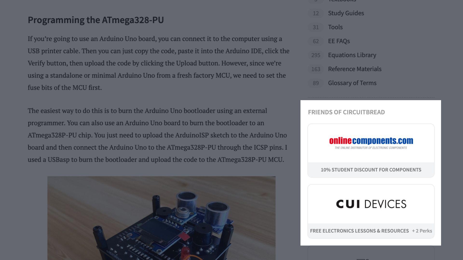 Sitewide Badge + CTA